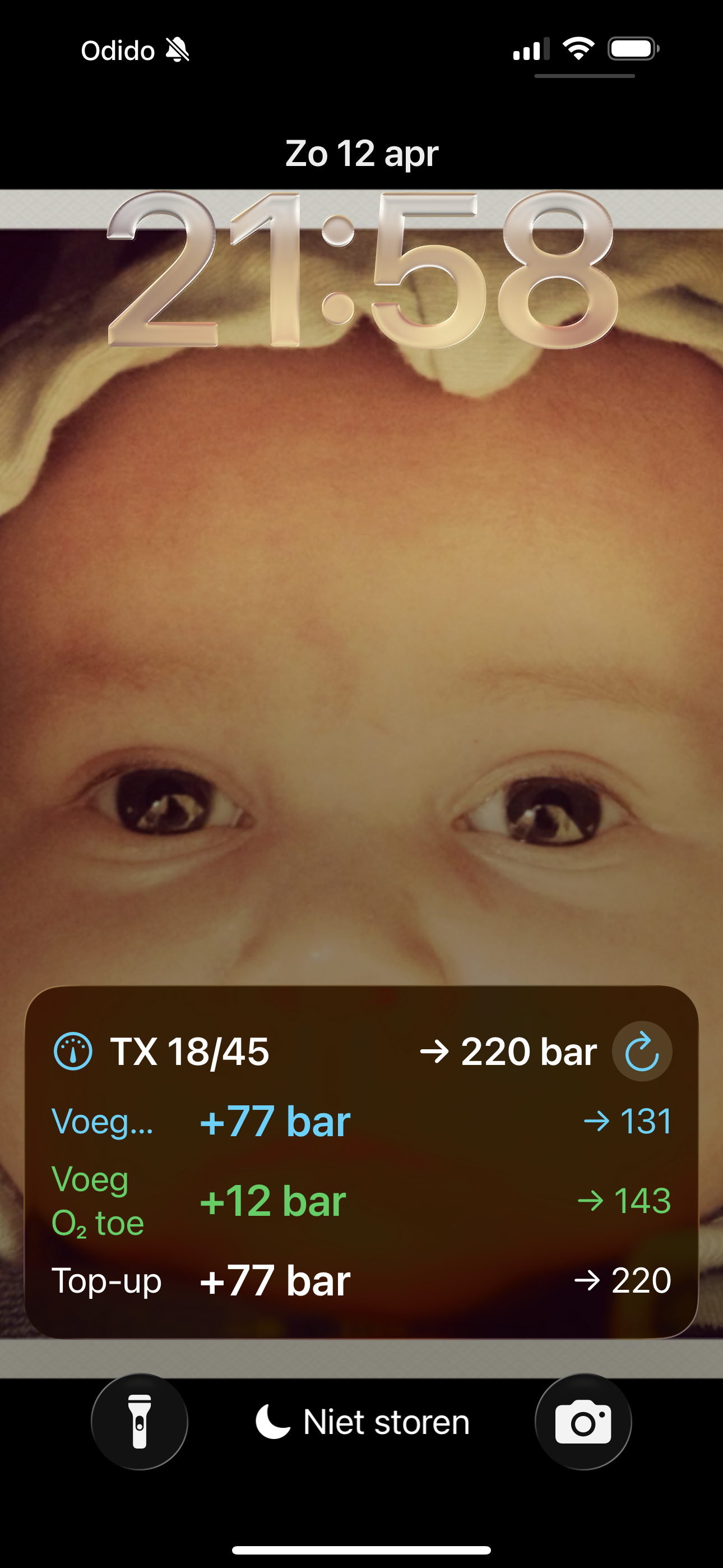 BlendJunk lockscreen widget